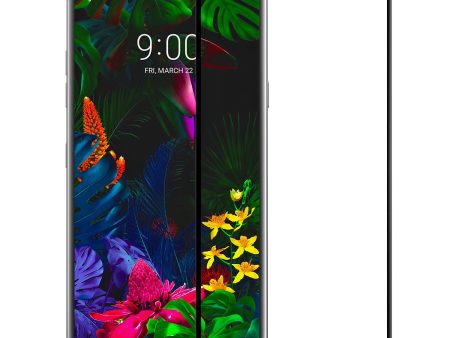 LG G8 ThinQ , LM-G820 Premium HD Temper Glass Ultra Thin Scratch Free Screen Protector for LG G8 ThinQ - Black Online