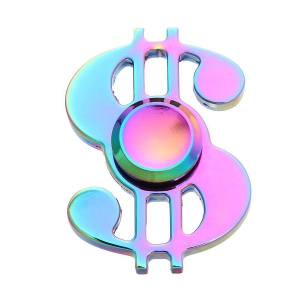 Fidget Spinner - Anxiety Relief Stress Reducer Hand Toy Finger Spinner Helps Focus - Dollar Sign Online