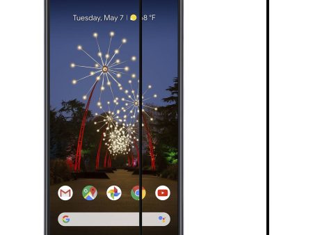 Google Pixel 3a XL Premium HD Temper Glass Ultra Thin Scratch Free Screen Protector for Google Pixel 3a XL - Black Supply