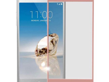 LG Aristo Case, K4 2017, K8 2017, Risio 2, Phoenix 3, Fortune, Premium Full Screen HD Temper Glass Ultra Thin Scratch Free Screen Protector for LG Aristo - Rose Gold For Discount