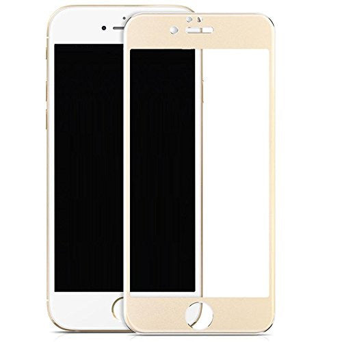 iPhone 7 Screen Protector, Premium HD Ultra Slim Anti-Scratch Temper Glass Screen Protector - Gold Online now