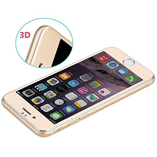 iPhone 7 Screen Protector, Premium HD Ultra Slim Anti-Scratch Temper Glass Screen Protector - Gold Online now