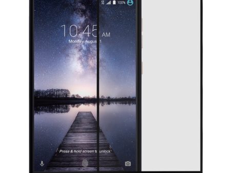 ZTE Zmax Pro, Blade X Max, Grand X MAX 2, ZTE Carry, Max Duo LTE, Imperial Max Premium HD Temper Glass Ultra Thin Scratch Free Screen Protector for ZTE Z981- Black For Cheap