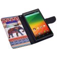 ZTE ZMAX Case, Wrist Strap Magnetic Fold[Kickstand] Pu Leather Wallet Case with ID & Credit Card Slots for ZTE ZMAX - Elephant Cheap