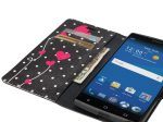 ZTE ZMAX 2 | Z958 Case, Wrist Strap Magnetic Fold[Kickstand] Pu Leather Wallet Case with ID & Credit Card Slots for ZTE ZMAX 2 - Polka Dot Hearts Cheap