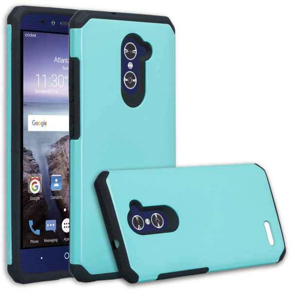 ZTE ZMAX Pro Case, ZTE Blade X Max, ZTE Carry, Slim Hybrid Dual Layer Armor[Shock Absorbent] Case for ZMAX Pro - Aqua Sale