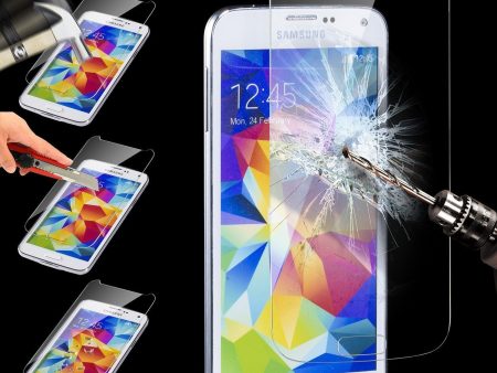 Samsung Galaxy J7 Premium Tempered Glass Screen Protector, Anti Scratch HD Clear Tempered Glass Screen Protector Hot on Sale