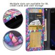 Alcatel 1x Evolve, TCL LX, Avalon V, IdealXTRA Case, Wrist Strap Magnetic Pu Leather Wallet Case [Kickstand] with ID & Credit Card Slots - Rainbow Flower Supply