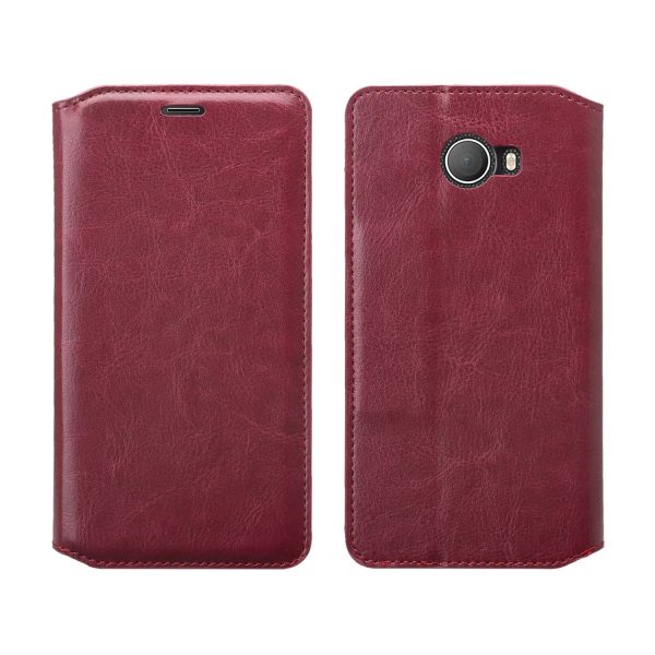 Alcatel Fierce XL2 Case, Fierce XL2 Wallet Case, Pu Leather Wallet Case [Kickstand] with ID & Credit Card Slots - Burgundy Sale