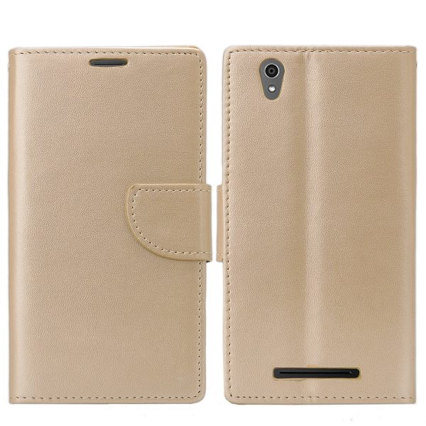 ZTE ZMAX Case, Wrist Strap Magnetic Fold[Kickstand] Pu Leather Wallet Case with ID & Credit Card Slots for ZTE ZMAX - Rose Gold Cheap