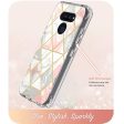 LG Harmony 4   LG K40S Case, Slim Full-Body Stylish Protective Case with Built-in Screen Protector for LG Harmony 4   LG K40S - Pink Marble Online